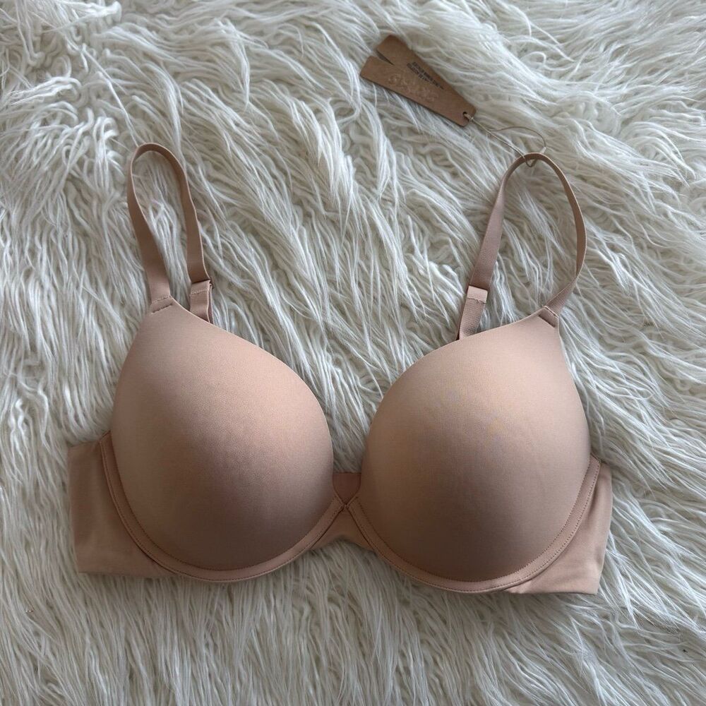 Skims Fits Everybody Pushup Demi Bra Clay Size 38D